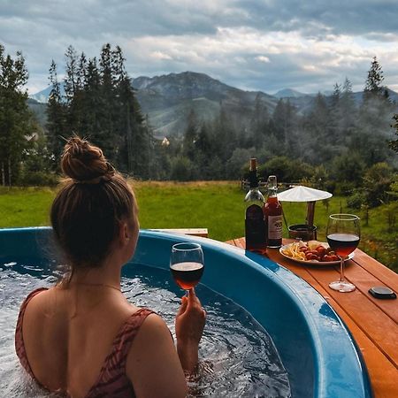 Willa Na Polanie Z Jacuzzi 考斯赛力克 外观 照片